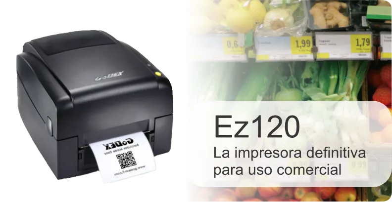 Impresora térmica GoDEX EZ120