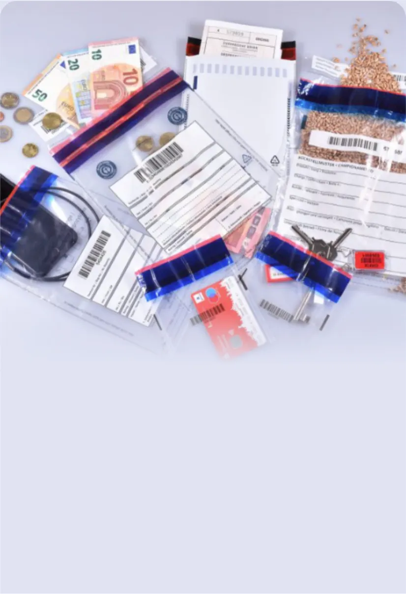 Embalaje de seguridad para efectivo