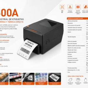 Impresora Industrial de Etiquetas Rongta